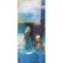 Een blauwe ochtend Kunstwerk Een blauwe ochtend