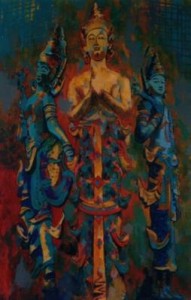 Devoten, Wat Phra Singh, Chiangmai Devoten, Wat Phra Singh, Chiangmai