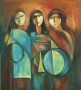 Kunstwerk Three Musicians