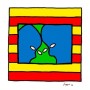 gluren bij de buren Kunstwerk gluren bij de buren