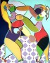 Liefdesgevecht Kunstwerk Liefdesgevecht