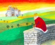 de ongelukkige Koning Kunstwerk de ongelukkige Koning