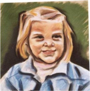 pastelkrijttekening pastelkrijttekening