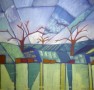 Zuid-Limburg in Maart Kunstwerk Zuid-Limburg in Maart