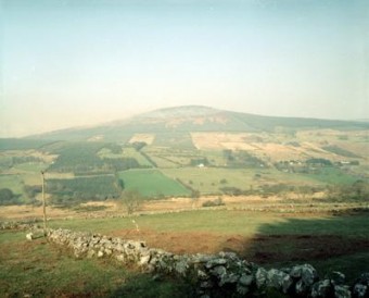 Brandende berg