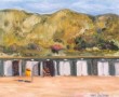 Strandhuisjes I Kunstwerk Strandhuisjes I