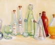 realistisch stilleven: Glas en Glas Kunstwerk realistisch stilleven: Glas en Glas
