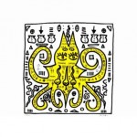 Zeefdruk Henk de Bouter OCTOPUS