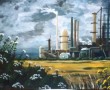 Rokende fabriek Kunstwerk Rokende fabriek