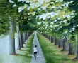 Rennen langs de Lindelaan Kunstwerk Rennen langs de Lindelaan