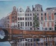 Herengracht with Ice Kunstwerk Herengracht with Ice
