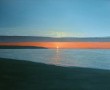 (13) zonsondergang in Normandie  Kunstwerk (13) zonsondergang in Normandie