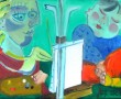 schildersmodel I Kunstwerk schildersmodel I