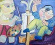 schildersmodel II Kunstwerk schildersmodel II