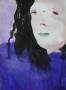 in purple Kunstwerk in purple