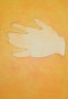 hand van pop 3 Kunstwerk hand van pop 3