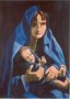 Vluchtelinge met kind Kunstwerk Vluchtelinge met kind