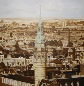 Over Groningen: Academietoren Over Groningen: Academietoren