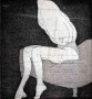 Half-hearted on Bed Kunstwerk Half-hearted on Bed