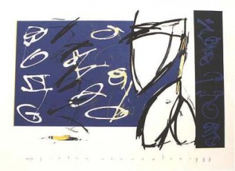 Tulpenbrief blauw Tulpenbrief blauw