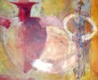 figur met vaas Kunstwerk figur met vaas