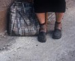 Almaty,Vrouw-Voeten Kunstwerk Almaty,Vrouw-Voeten