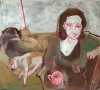sjoukje met nikki en balu #2 Kunstwerk sjoukje met nikki en balu #2