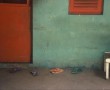 Accra, Slippers Kunstwerk Accra, Slippers