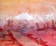 de weg naar geiser Kunstwerk de weg naar geiser