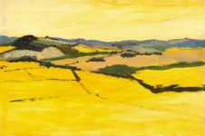 Paysage Jaune/ geel landschap Paysage Jaune/ geel landschap