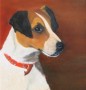 Jack Russel Kunstwerk Jack Russel