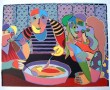 Het hoofdgerecht Kunstwerk Het hoofdgerecht