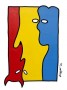 haat/liefdeverhouding Kunstwerk haat/liefdeverhouding