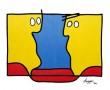 houden vast Kunstwerk houden vast