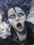 punkmeisje Kunstwerk punkmeisje