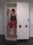 schuilkast met kniegaten Kunstwerk schuilkast met kniegaten