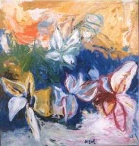 Flowers and butterfly Flowers and butterfly