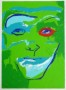 Rode Oog Kunstwerk Rode Oog