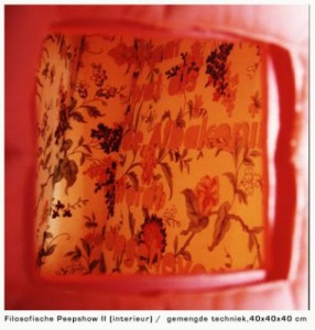 Filosofische peepshow II (interieur) Filosofische peepshow II (interieur)