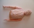 de eenzame half man Kunstwerk de eenzame half man