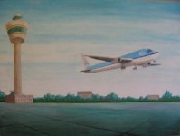 Schiphol startbaan Schiphol startbaan