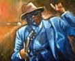 Kunstwerk John Lee hooker