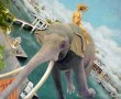 O's Elephant Ride Kunstwerk O's Elephant Ride