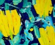 ~ 3 Gele Tulpen - acrylverf op linnen - (80x120) ~ Kunstwerk ~ 3 Gele Tulpen - acrylverf op linnen - (80x120) ~