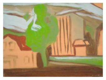 oranje landschap oranje landschap