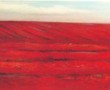 Rood Landschap Kunstwerk Rood Landschap