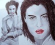Monica Belluci Kunstwerk Monica Belluci