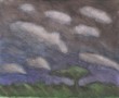 Nachtelijk moerasland Kunstwerk Nachtelijk moerasland