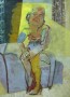 pinup en stoel #1 Kunstwerk pinup en stoel #1