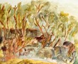 landschap 3 Kunstwerk landschap 3